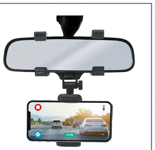 هولدر آینه وسط خودرو ارلدم Earldom Car Rearview Mirror Phone Holder EH223 (E)