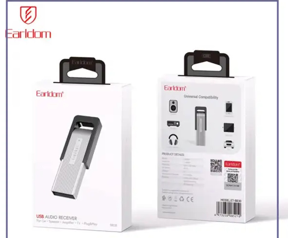 گیرنده بلوتوث الردام Earldom Bluetooth Audio Receiver ET-BR30 (E)