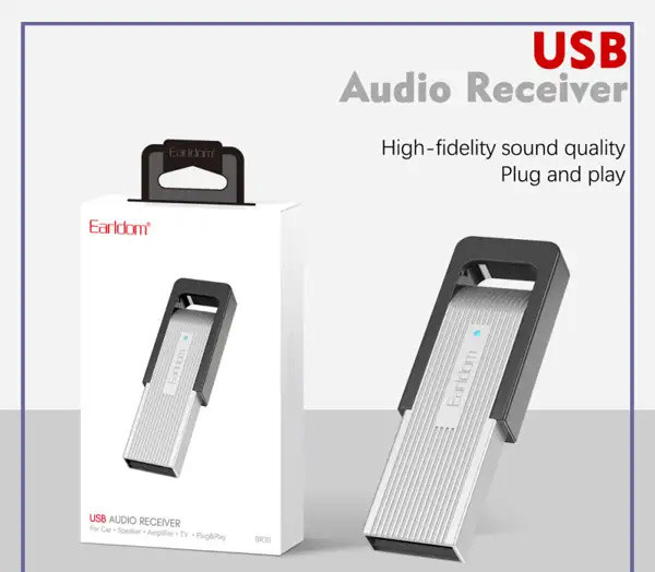 گیرنده بلوتوث الردام Earldom Bluetooth Audio Receiver ET-BR30 (E)