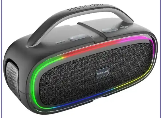 اسپیکر بلوتوثی 100 وات گرین لاین Green Lion Beam Plus Wireless Speaker GNBMPLSSPBK (E)