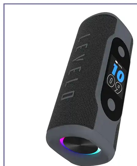 اسپیکر بلوتوثی لولو Levelo Bassbeat Portable Speaker LVLBASSBSPKRBK (E)