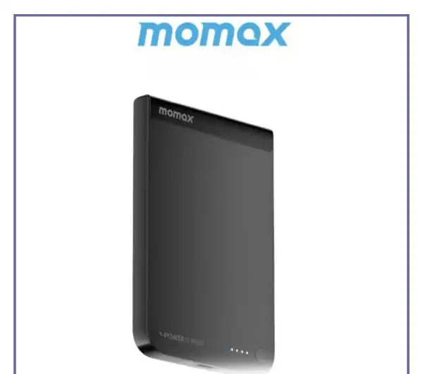 پاوربانک وایرلس 10000 مومکس Momax 1-Power S.Pass Power Bank IP162Q2 (E)