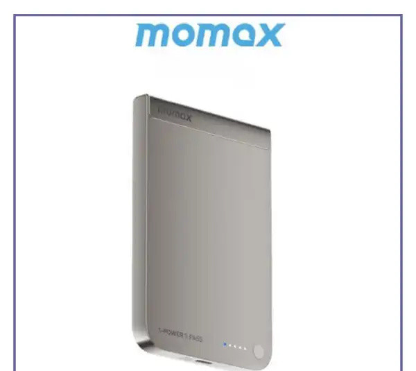 پاوربانک وایرلس 10000 مومکس Momax 1-Power S.Pass Power Bank IP162Q2 (E)