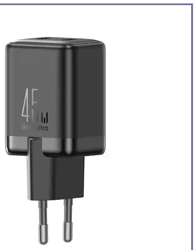 آداپتور شارژ دو پورت تایپ سی 45 وات جویروم Joyroom Super Fast Charger JR-TCG17 (E)