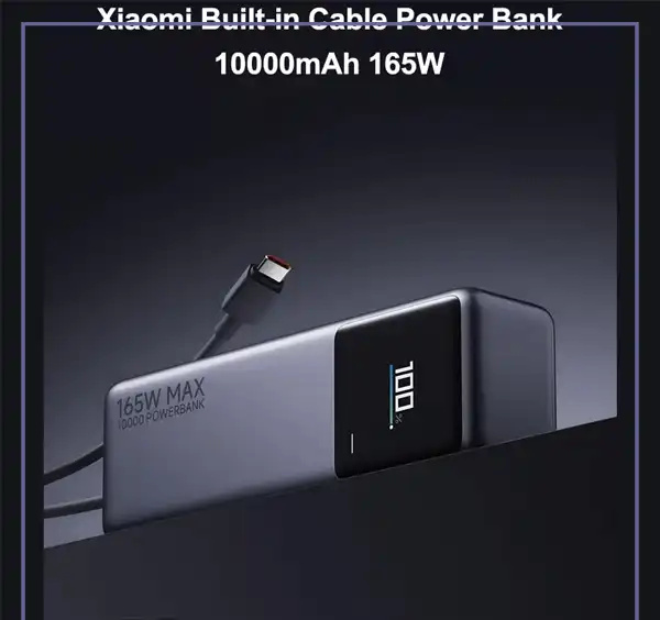 پاوربانک 165 وات 10000 شیائومی Xiaomi Power Bank PB1165MI (E)