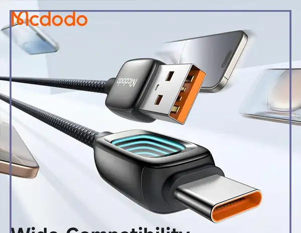 کابل شارژ USB به تایپ سی 6 آمپر مک دودو MCDODO CA-0380 (E)