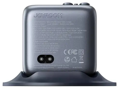 شارژر هوشمند رومیزی 140 وات با نمایشگر جویروم JOYROOM JR-TRD01 PODIX 140W (E)