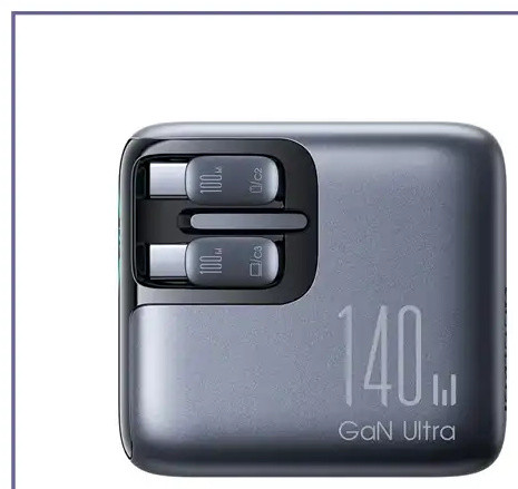 شارژر هوشمند رومیزی 140 وات با نمایشگر جویروم JOYROOM JR-TRD01 PODIX 140W (E)