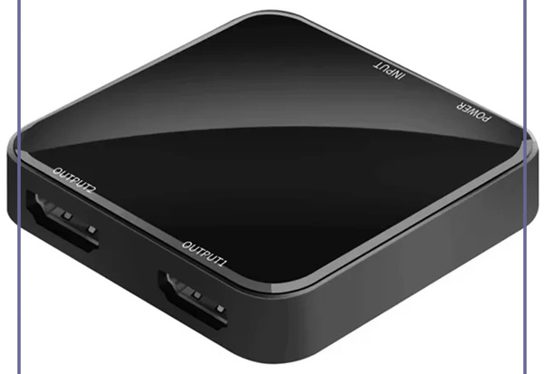 مبدل و سوئیچ 1به2 HDMI کوتسی Coteci HDMI Splitter Adapter OF-037 (E)