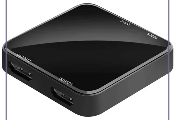 مبدل و سوئیچ 1به2 HDMI کوتسی Coteci HDMI Splitter Adapter OF-037 (E)