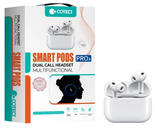 هندزفری بلوتوثی کوتسی Coteci Smart Pods Pro3 MS-048 (E)