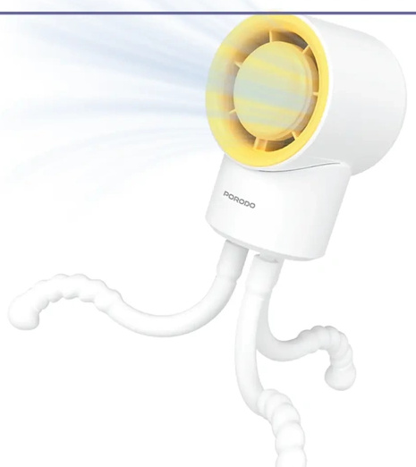پنکه رومیزی پرودو Porodo Mini Handheld Fan PDF35A (E)