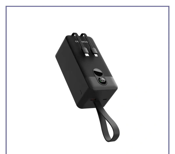 پاوربانک 50000 به همراه کابل متصل پرودو Porodo 50000mAh Power Bank PDPBFCH061 (E)
