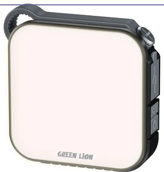 چراغ LED لومیکس گرین لاین با پاوربانک Green Lion Solar Lumix Portable GNSLLUMLED (E)