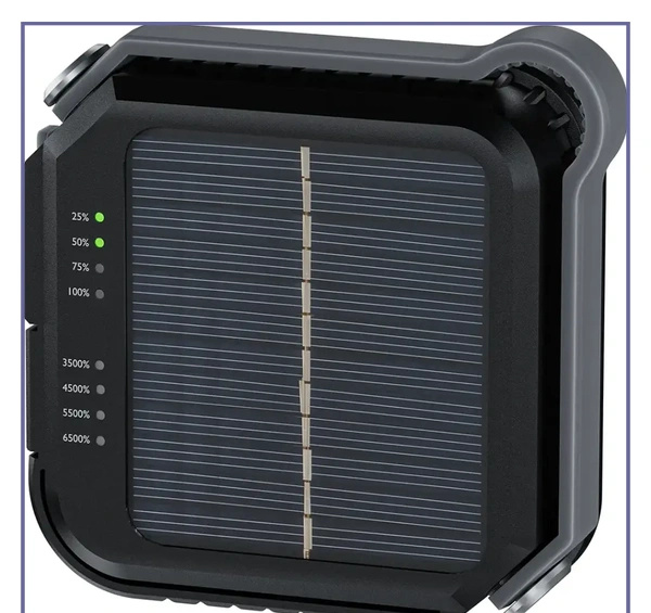 چراغ LED لومیکس گرین لاین با پاوربانک Green Lion Solar Lumix Portable GNSLLUMLED (E)