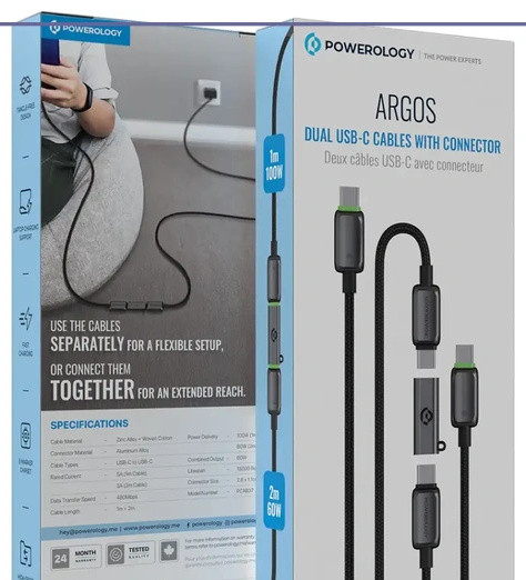 ست کابل پاورولوژی Powerology Argos Cable PCAB37GY (E)