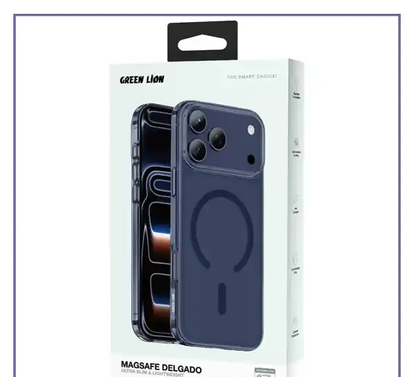 قاب محافظ آیفون 17 پرو مکس گرین لاین Green Lion MasgSafe Delgado Case GNMGDPMC17PCL 17 Pro Max (E)