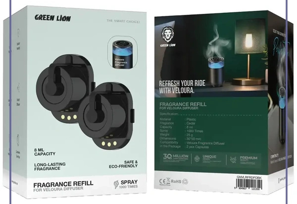 خوشبو کننده گرین لاین Green Lion Diffuser Oil GNVLRFRDFOBK (E)