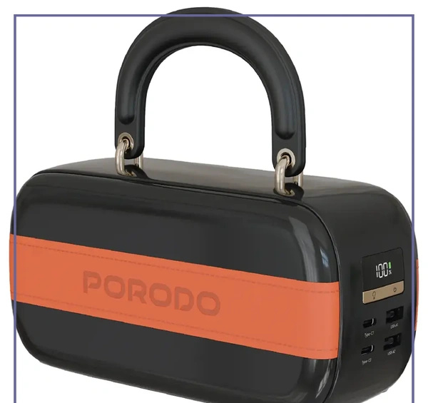 پاوربانک 100وات 60000 پرودو Porodo Sway power bank PDPBFCH092BK (E)
