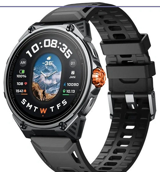ساعت هوشمند پاورولوژی Powerology Alfa Smart Watch PSWBT348BK (E)