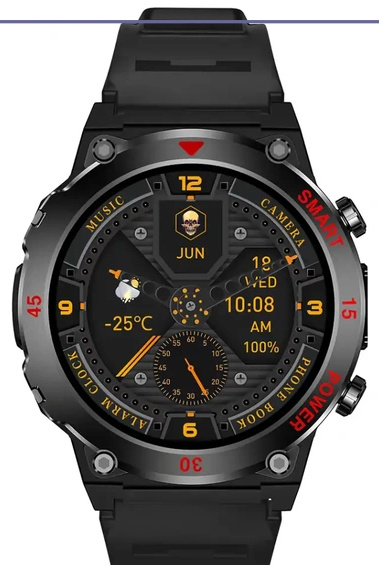 ساعت هوشمند گرین لاین GREEN LION GEAR FIT SMART WATCH GNGEARFTSWBK (E)
