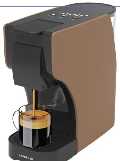 دستگاه قهوه ساز کپسولی لپرسو LEPRESSO TREZZA COFFEE MAKER LPCM6618BR (E)