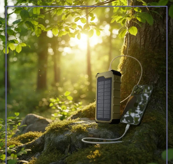 پاوربانک خورشیدی 20وات 20000 پاورولوژی Powerology Solara Power Bank PPBCHA99KH (E)