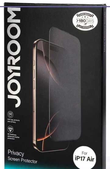 گلس حریم شخصی آیفون 17 ایر جویروم JOYROOM Tempered Glass iPhone 17 Air JR-MQS0615 (E)