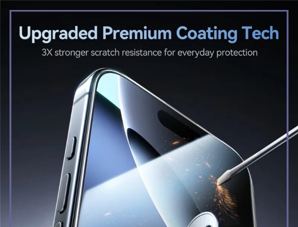 گلس شیشه ای آیفون 17 پرو جویروم JOYROOM Glass For iPhone 17 Pro JR-MQS0568 (E)