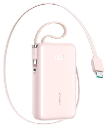 پاوربانک 35وات 10000 جویروم JOYROOM Retractable Power Bank JR-PR2 (E)