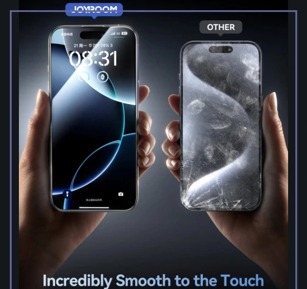 گلس شیشه ای آیفون 17 جویروم JOYROOM Tempered Glass for iPhone 17 JR-MQS0567 (E)
