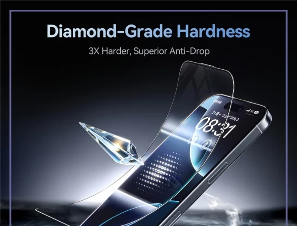 گلس شیشه ای آیفون 17 جویروم JOYROOM Tempered Glass for iPhone 17 JR-MQS0567 (E)
