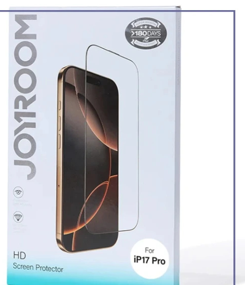 گلس شیشه ای آیفون 17 پرو جویروم JOYROOM iPhone 17 Pro Glass JR-MQS0606 (E)