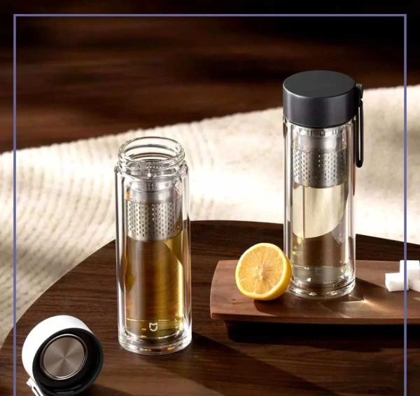 قاب گوشی مدل فلاسک شیشه ای دو لایه میجیا شیائومی Xiaomi Mijia Double-layer MJBLB01PL BHR8676CN (E)