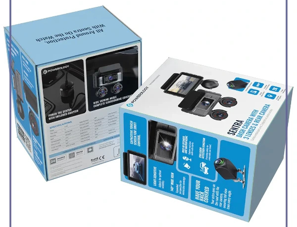 دوربین ثبت وقابع خودرو پاورولوژِی Powerology Sentra Dash Camera PWCAM108BK (E)