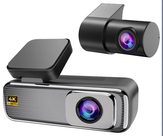 ثبت وقایع دو دوربین خودرو استیلاک 4K با رابط ACC مدل Stelock Q6 (E)