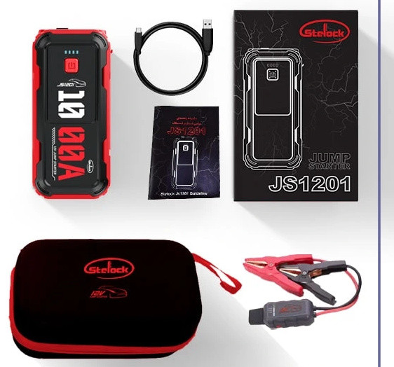 جامپ استارتر استیلاک مدل Stelock JS1201 jump starter (E)
