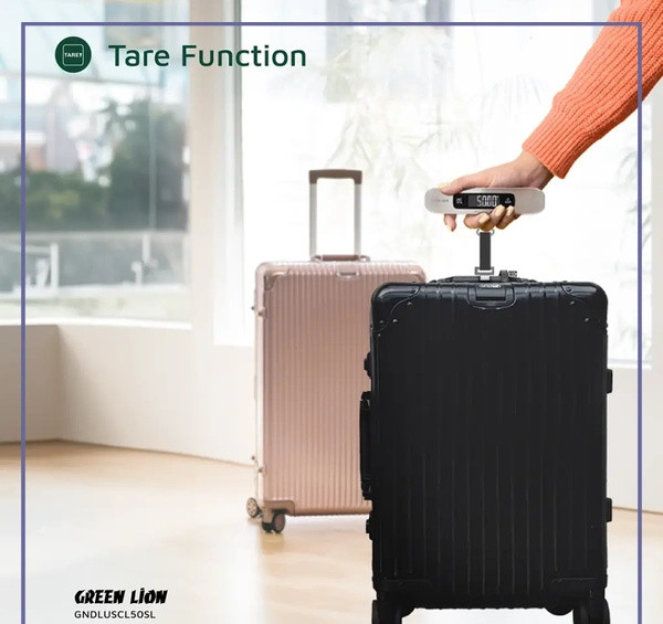 ترازوی دیجیتال چمدان گرین لاین GREEN LION LUGGAGE S CALE GNDLUSCL50SL (E)