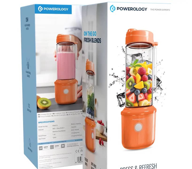 مخلوط کن پاورولوژی Powerology Press & Refresh Portable Blender (G)