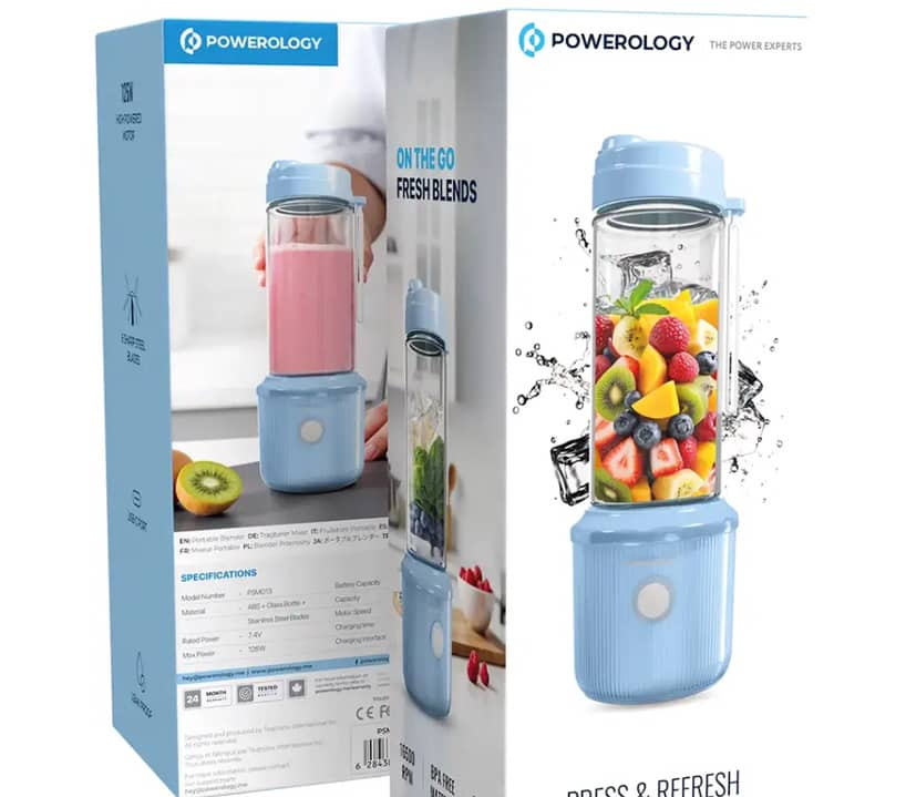 مخلوط کن پاورولوژی Powerology Press & Refresh Portable Blender (G)
