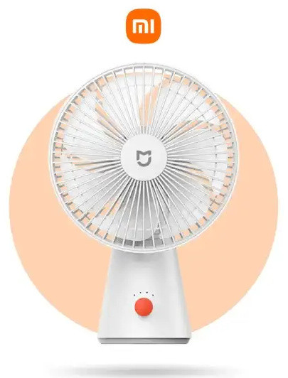 پنکه رو میزی شیائومی Xiaomi Mijia Rechargeable Mini Fan (E)