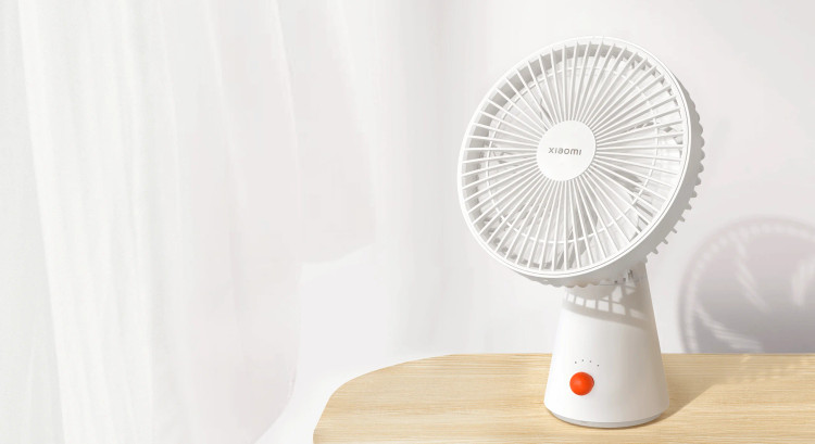 پنکه رو میزی شیائومی Xiaomi Mijia Rechargeable Mini Fan (E)