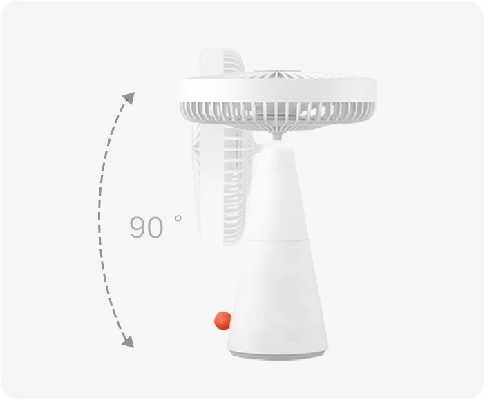 پنکه رو میزی شیائومی Xiaomi Mijia Rechargeable Mini Fan (E)