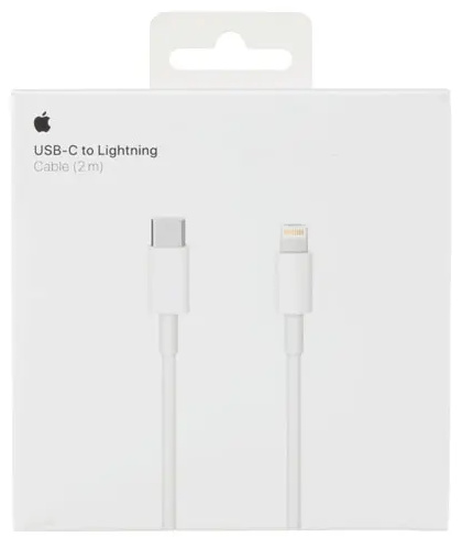 کابل شارژ تایپ سی به لایتنینگ اصل چین 1 متر آیفون Apple Lightning To Type-C Cable A2561 (E)