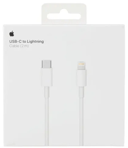 کابل شارژ تایپ سی به لایتنینگ اصل چین 1 متر آیفون Apple Lightning To Type-C Cable A2561 (E)