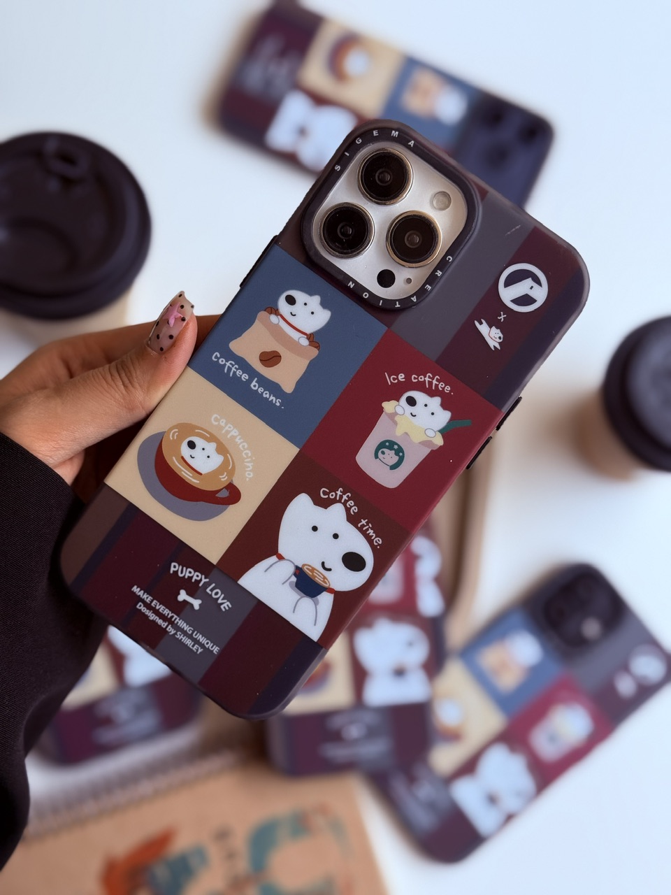 قاب Puppy Love Coffee (کدC2282) (M)