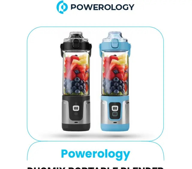 مخلوط کن پاورولوژی Powerology Duomix Portable Blender (G)
