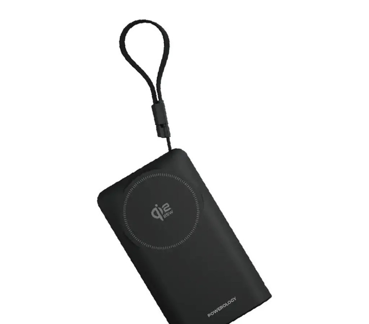 پاور بانک پاورولوژی Powerology FlipMag 10000MAH Magsafe Power Bank (G)