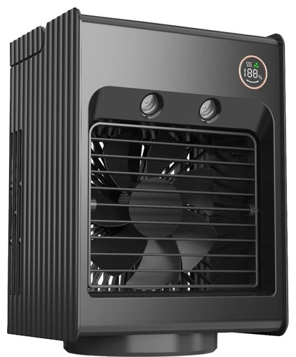 پنکه رومیزی شارژی پرودو Porodo Air & Mist Portable Cooling Fan PDLSMFAN (E)