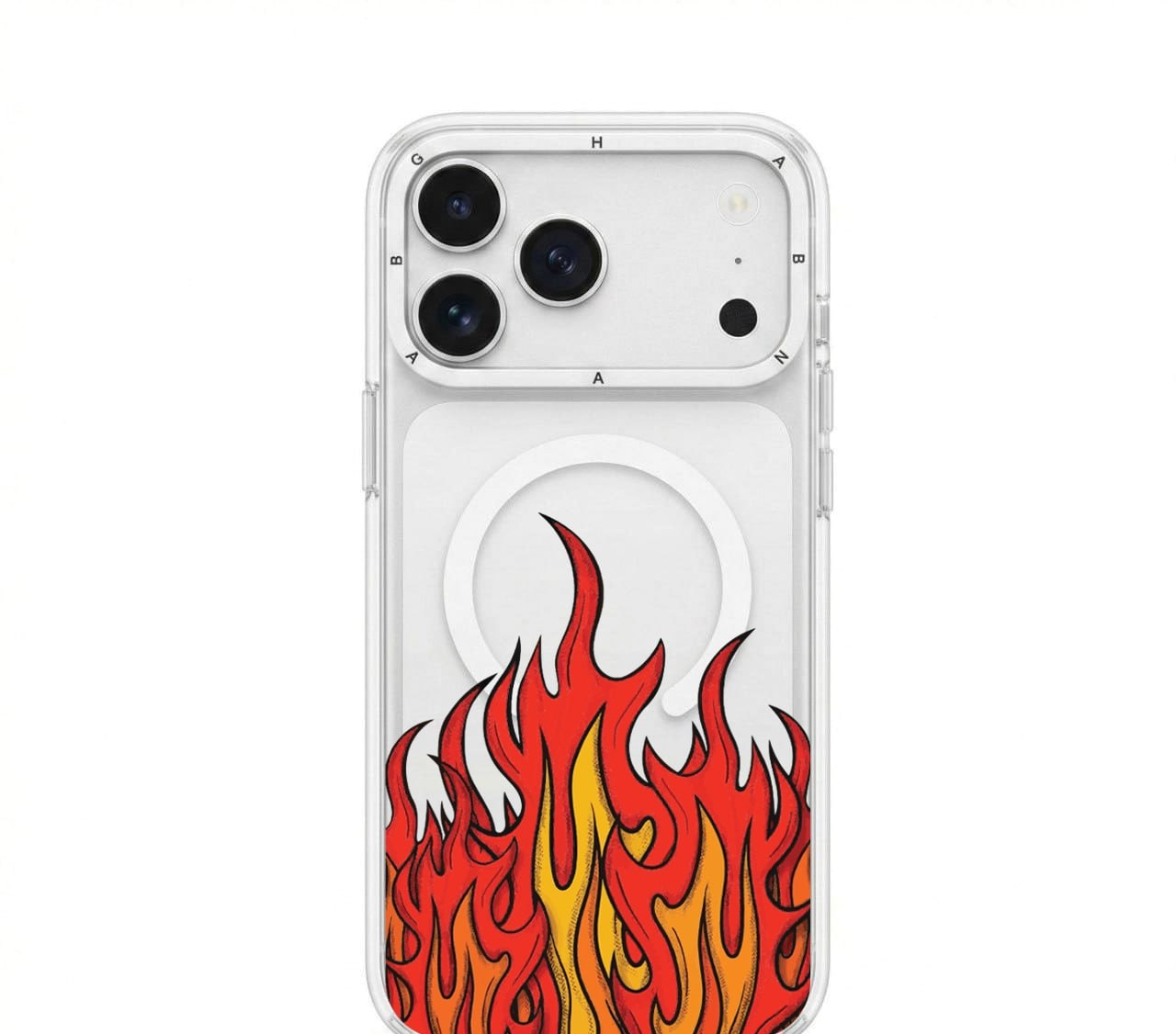 قاب آتش Fire با مگ سیف آیفون (G)